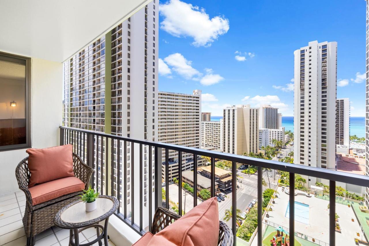 Stunning Ocean View 1Br Condo - Free Parking! Honolulu Exterior photo