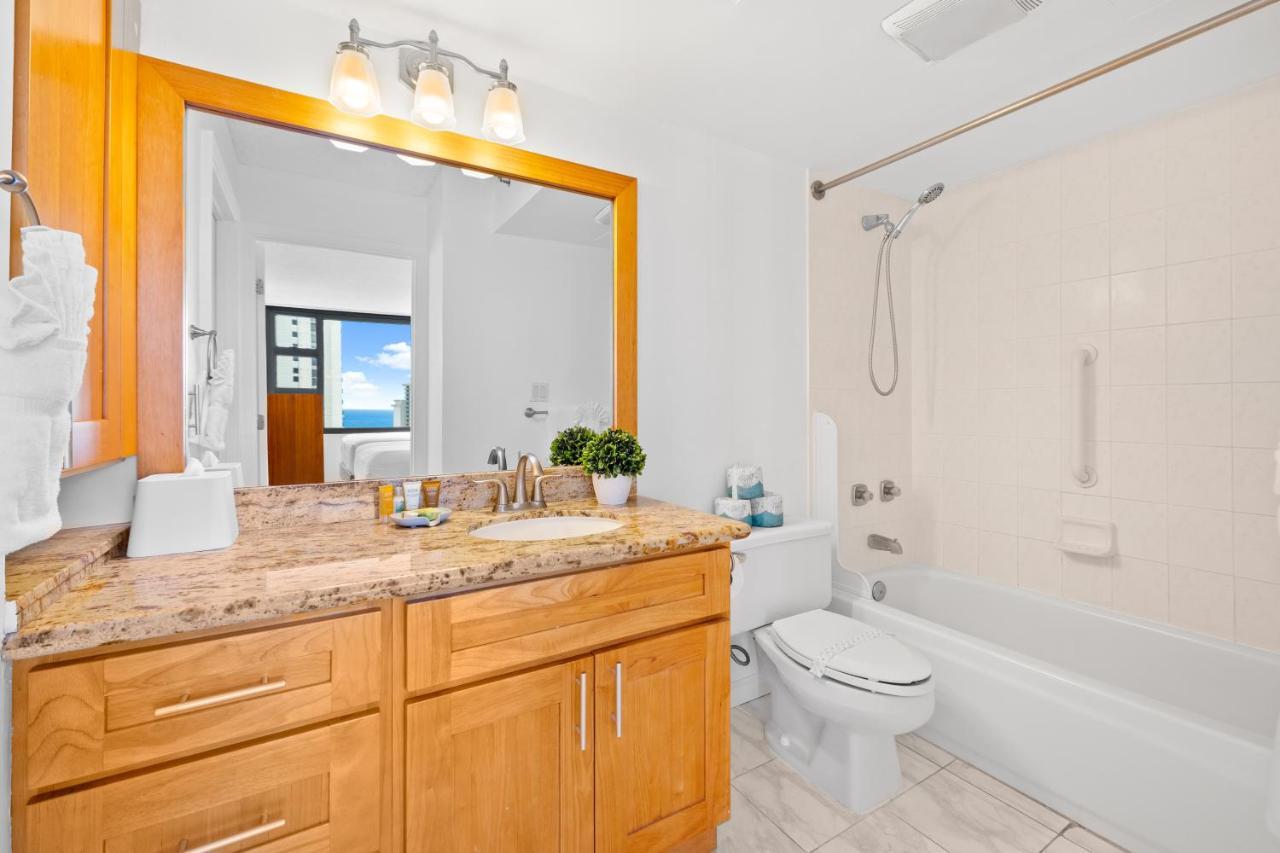 Stunning Ocean View 1Br Condo - Free Parking! Honolulu Exterior photo