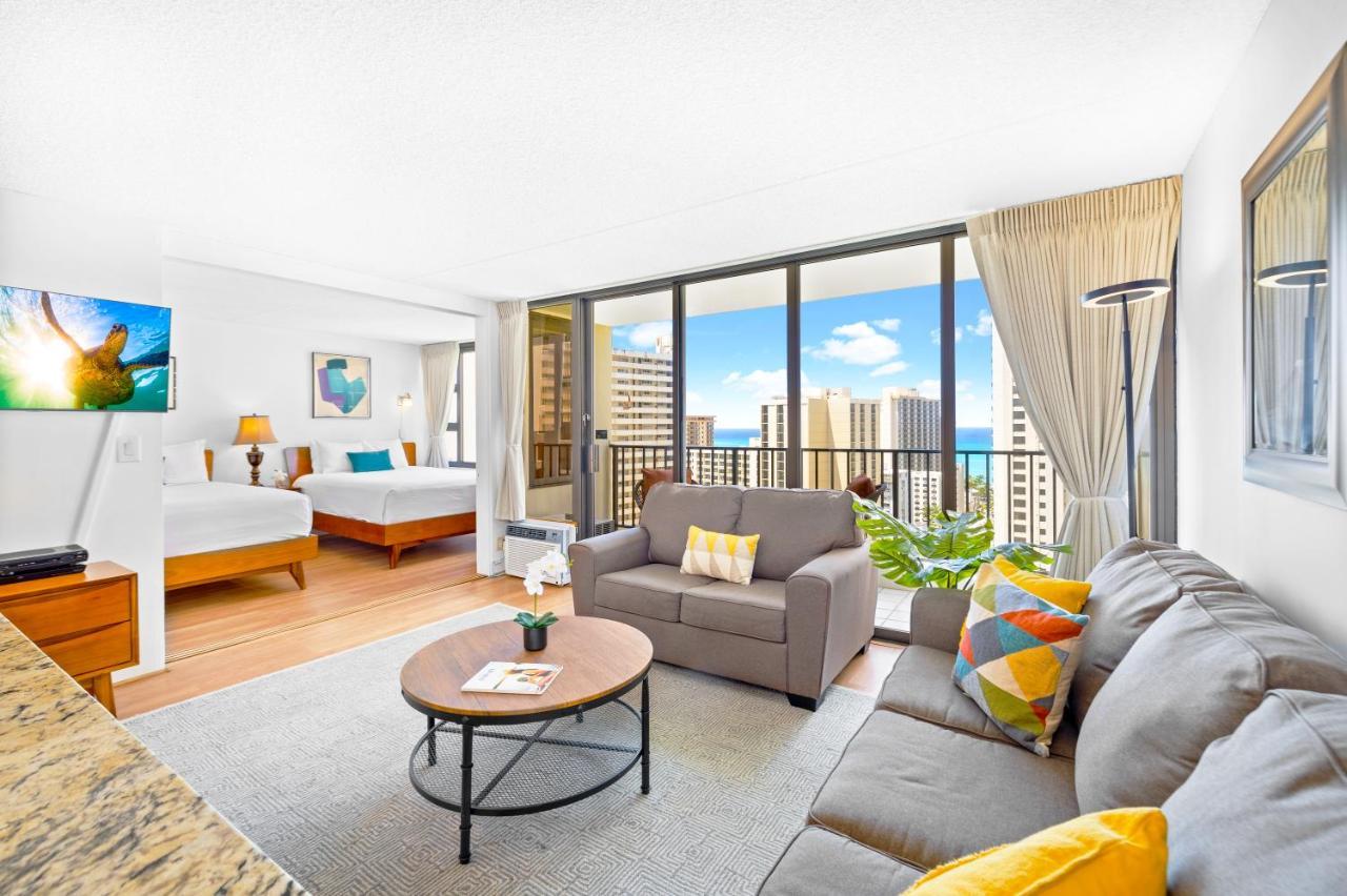 Stunning Ocean View 1Br Condo - Free Parking! Honolulu Exterior photo