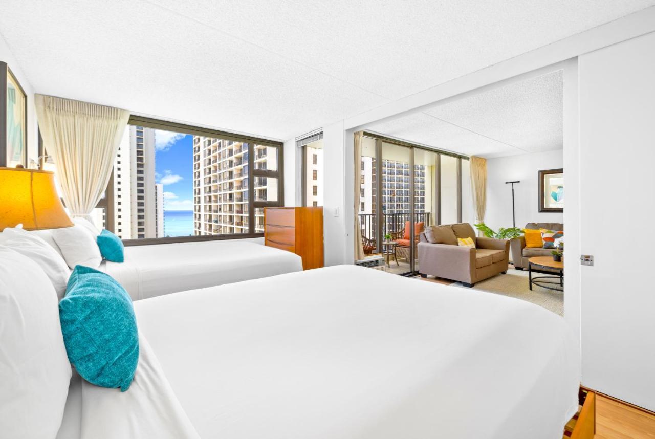 Stunning Ocean View 1Br Condo - Free Parking! Honolulu Exterior photo